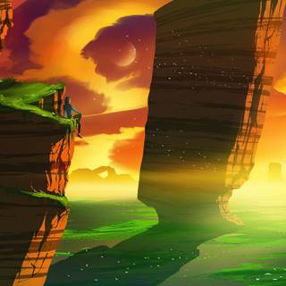 Chill laptop wallpaper