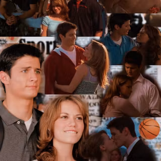 Nathan Scott and Haley James phone wallpaper