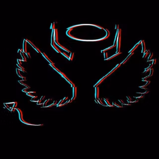 Anime aesthetic glitch male wallpaper