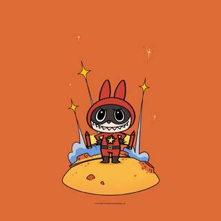 Laptop Labubu wallpaper