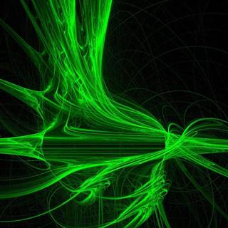 Cool black and green neon wallpaper
