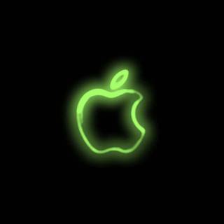 Cool black and green neon wallpaper