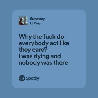 Relatable lyrics wallpaper