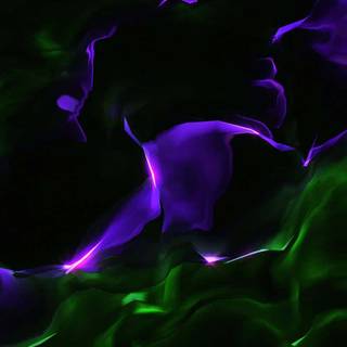 Cool neon purple and green wallpaper