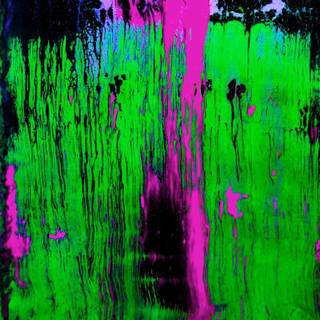 Cool neon purple and green wallpaper