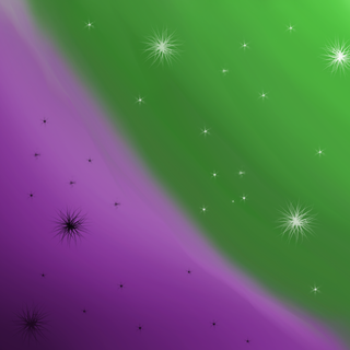Cool neon purple and green wallpaper