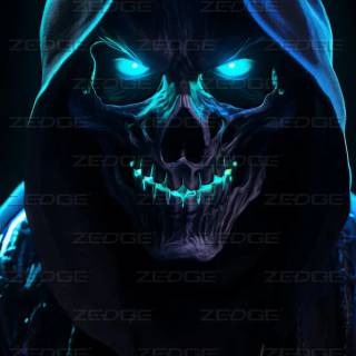 Cool color Grim Reaper wallpaper