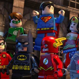 Lego Justice League Chaos In Gotham wallpaper
