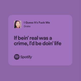 Relatable lyrics wallpaper