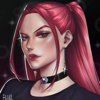 KPop Demon Hunters Mira wallpaper