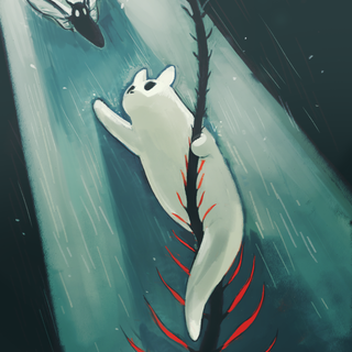 Slugcat wallpaper