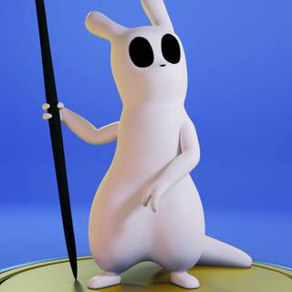 Slugcat wallpaper