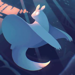 Slugcat wallpaper