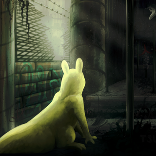 Slugcat wallpaper