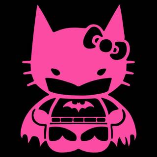 Batman Hello Kitty wallpaper