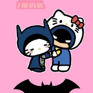 Batman Hello Kitty wallpaper