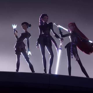Kpop Demon Hunters computer wallpaper