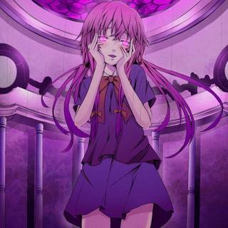 Yuno Gasai desktop wallpaper