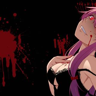 Yuno Gasai desktop wallpaper