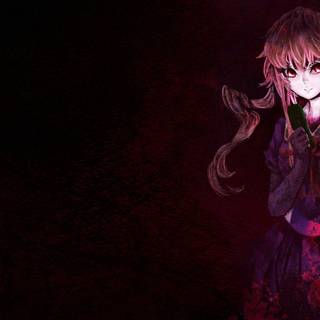 Yuno Gasai desktop wallpaper