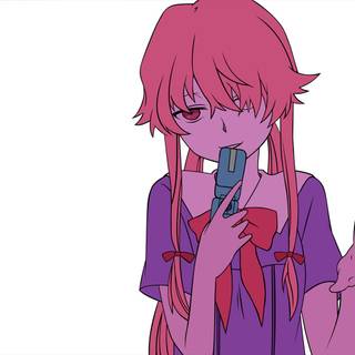Yuno Gasai desktop wallpaper