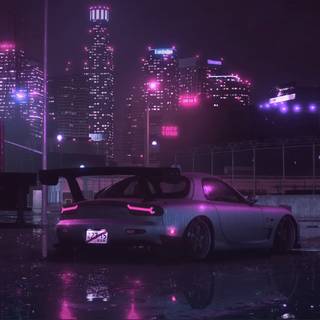 JDM purple desktop wallpaper