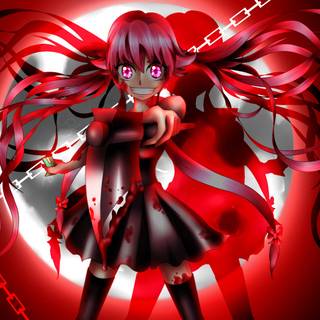 Yuno Gasai desktop wallpaper