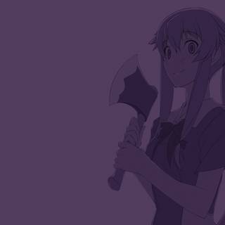 Yuno Gasai desktop wallpaper