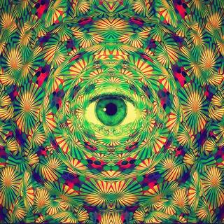 Psychedelic geometry HD wallpaper