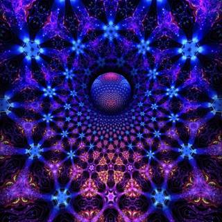 Psychedelic geometry HD wallpaper