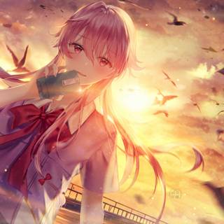 Yuno Gasai desktop wallpaper