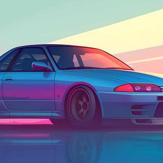 JDM purple desktop wallpaper