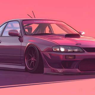 JDM purple desktop wallpaper