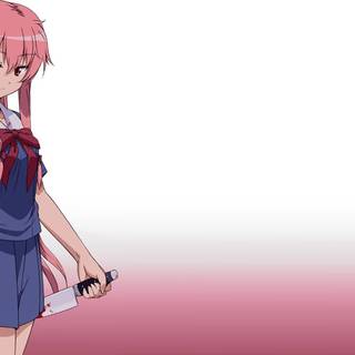 Yuno Gasai desktop wallpaper