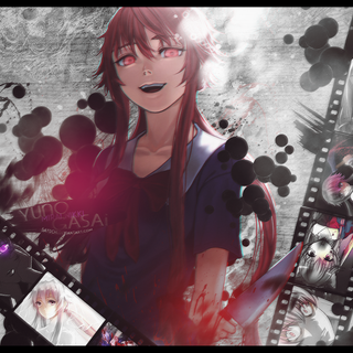 Yuno Gasai desktop wallpaper