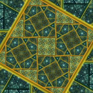 Psychedelic geometry HD wallpaper