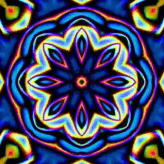 Psychedelic geometry HD wallpaper