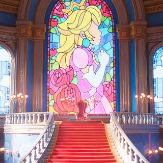 Mario castle wallpaper
