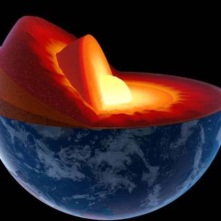 Layers of Earth wallpaper