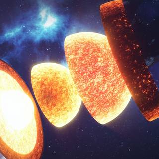 Layers of Earth wallpaper