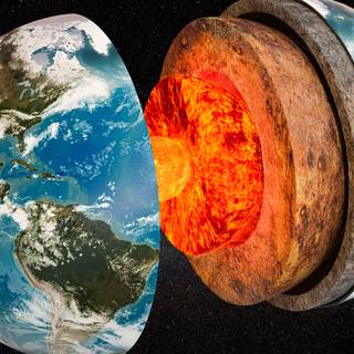 Layers of Earth wallpaper