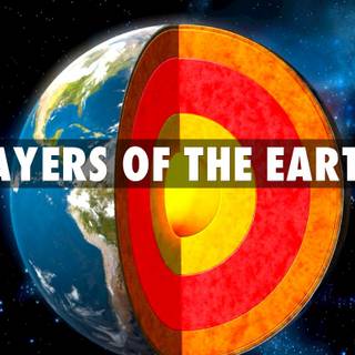 Layers of Earth wallpaper