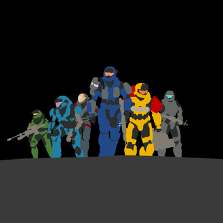 Halo: Reach minimalist wallpaper