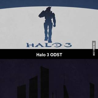 Halo: Reach minimalist wallpaper