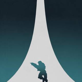 Halo: Reach minimalist wallpaper