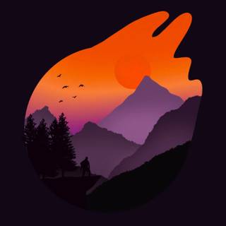 2D model art wallpaper