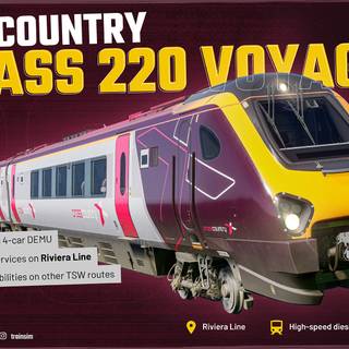 Train Sim World 6: CrossCountry BR Class 220 Voyager wallpaper