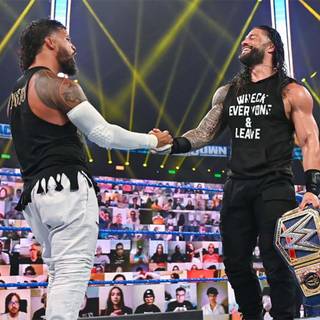 Jey Uso and Roman Reigns wallpaper