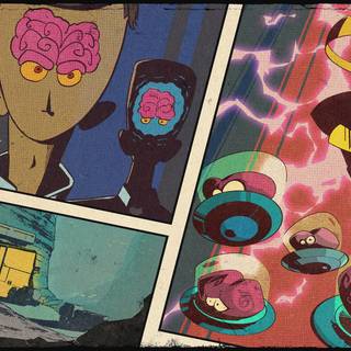 Chip ‘n Clawz vs. The Brainioids wallpaper