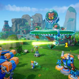 Chip ‘n Clawz vs. The Brainioids wallpaper